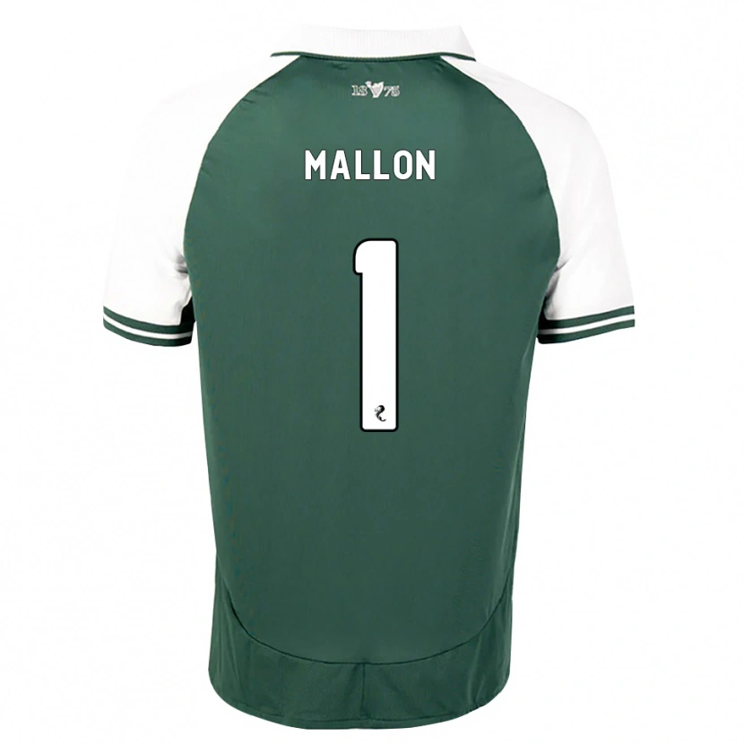 Danxen Kinder Ryan Mallon #1 Seegrün Weiß Heimtrikot Trikot 2026/27 T-Shirt Schweiz