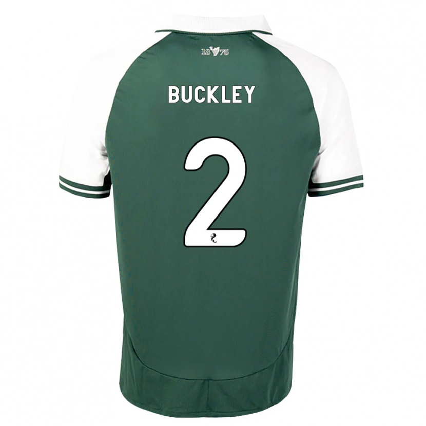 Danxen Kinder Adam Buckley #2 Seegrün Weiß Heimtrikot Trikot 2026/27 T-Shirt Schweiz