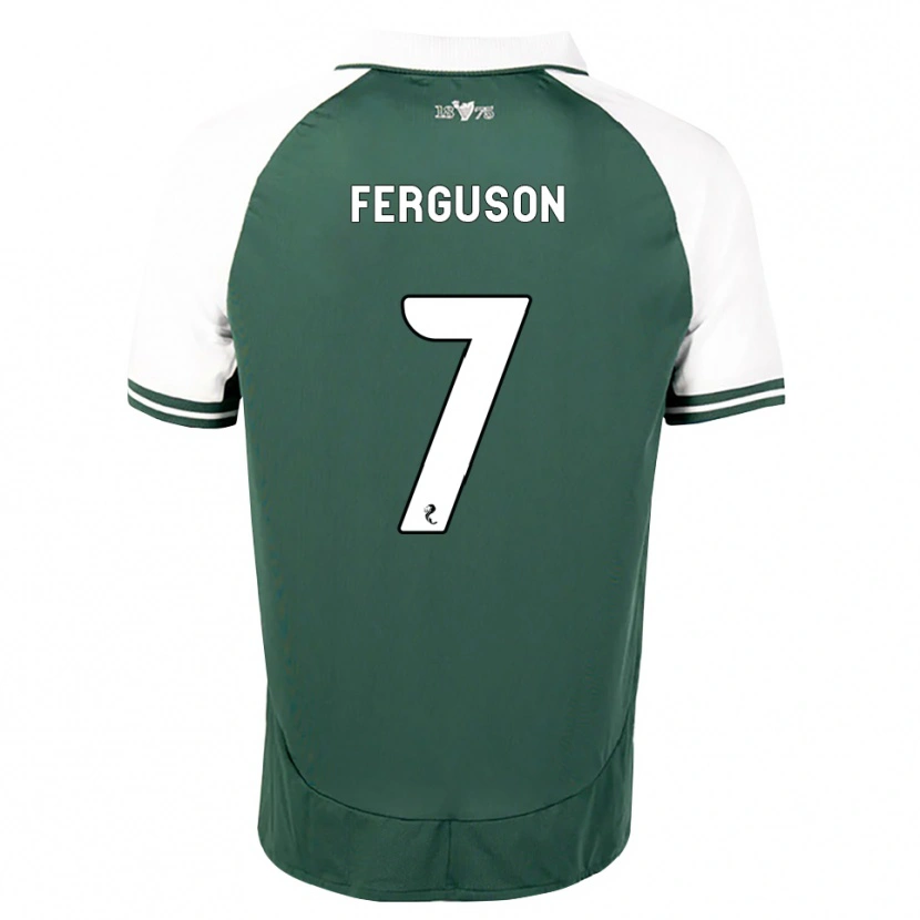 Danxen Kinder Abbie Ferguson #7 Seegrün Weiß Heimtrikot Trikot 2026/27 T-Shirt Schweiz