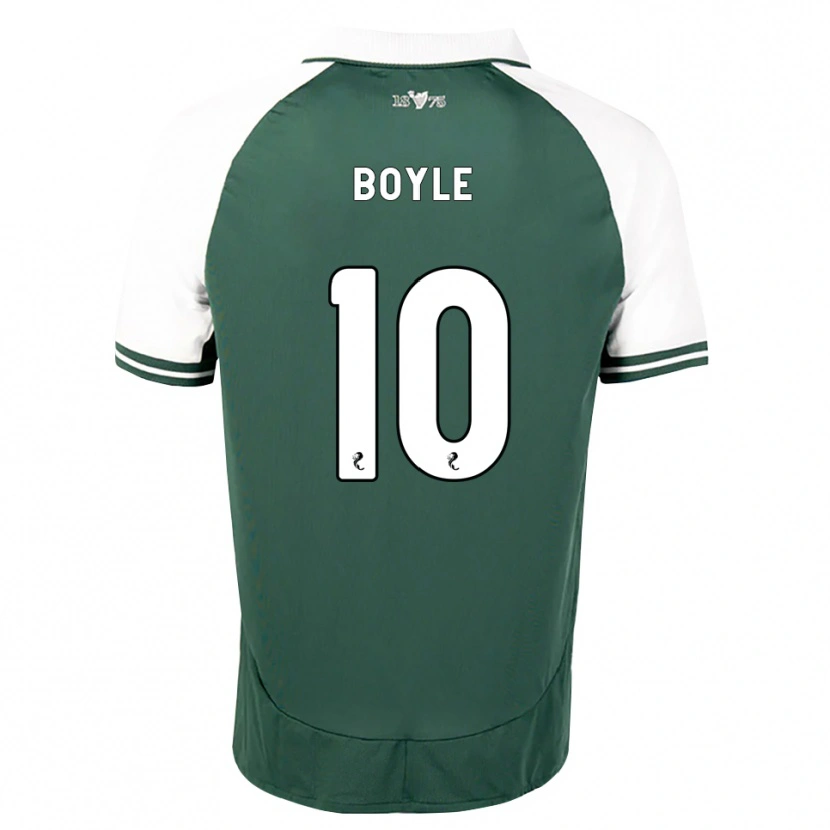 Danxen Kinder Martin Boyle #10 Seegrün Weiß Heimtrikot Trikot 2026/27 T-Shirt Schweiz