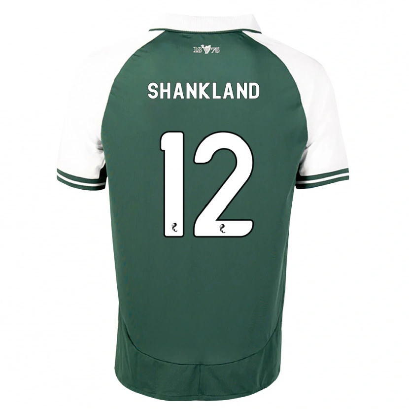 Danxen Kinder Cole Shankland #12 Seegrün Weiß Heimtrikot Trikot 2026/27 T-Shirt Schweiz