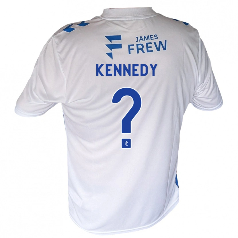 Danxen Kinder Shaun Kennedy #0 Königsblau Weiß Heimtrikot Trikot 2026/27 T-Shirt Schweiz