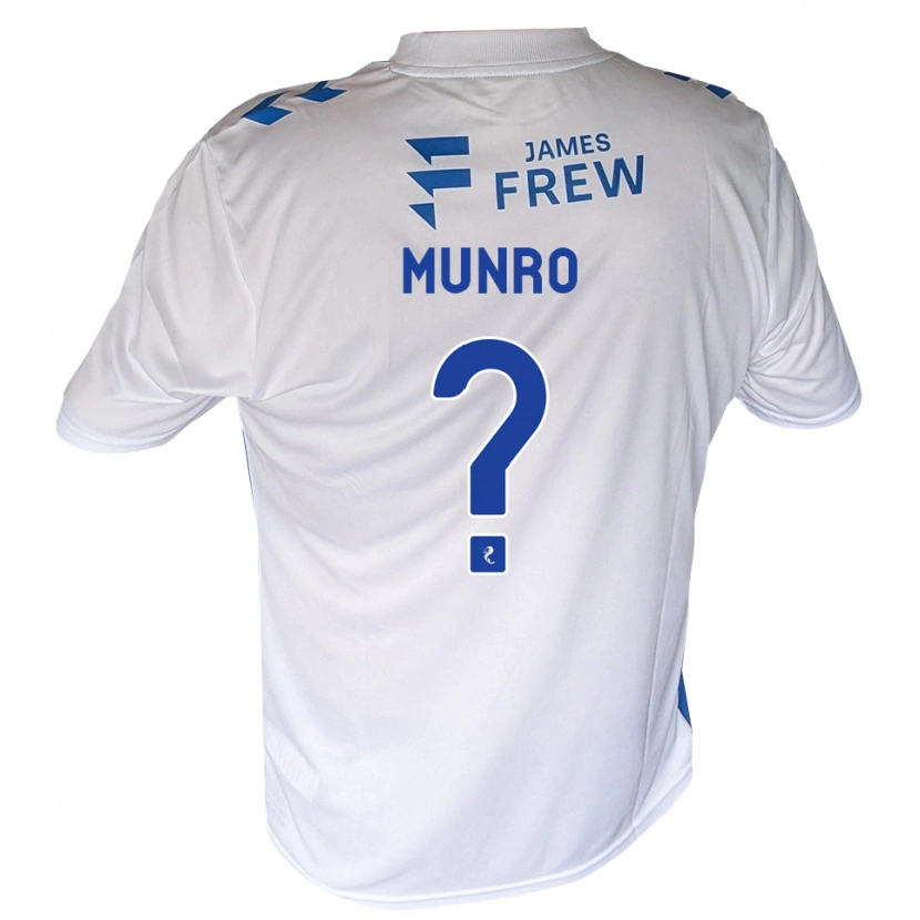 Danxen Kinder Kirsty Munro #0 Königsblau Weiß Heimtrikot Trikot 2026/27 T-Shirt Schweiz