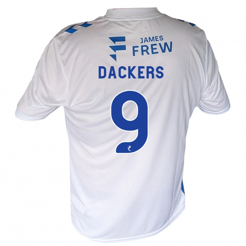 Danxen Kinder Marcus Dackers #9 Königsblau Weiß Heimtrikot Trikot 2026/27 T-Shirt Schweiz
