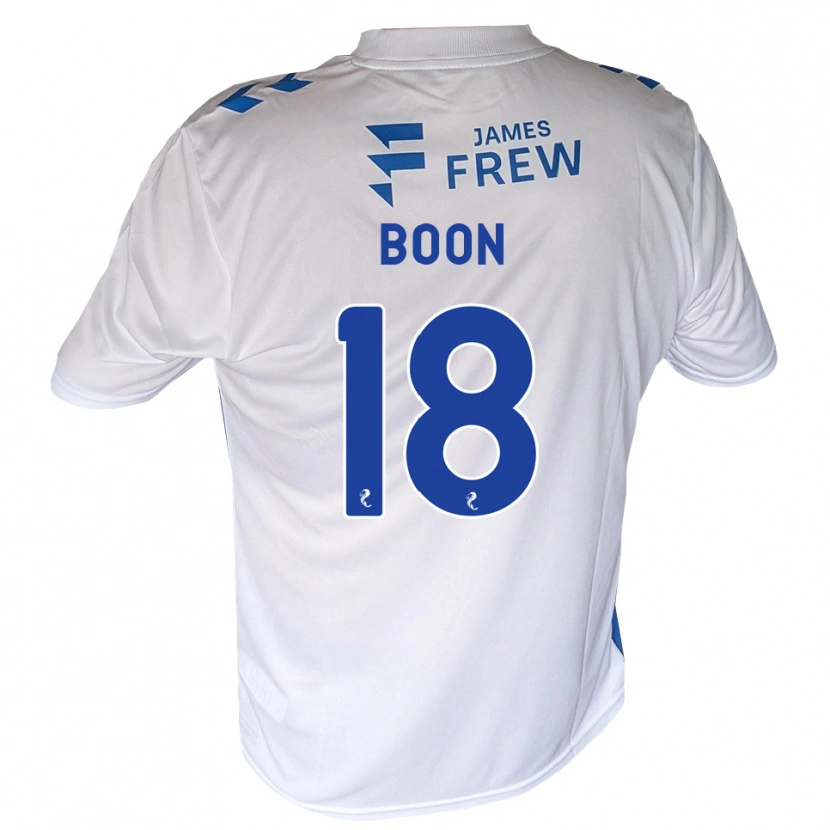 Danxen Kinder Aiden Boon #18 Königsblau Weiß Heimtrikot Trikot 2026/27 T-Shirt Schweiz