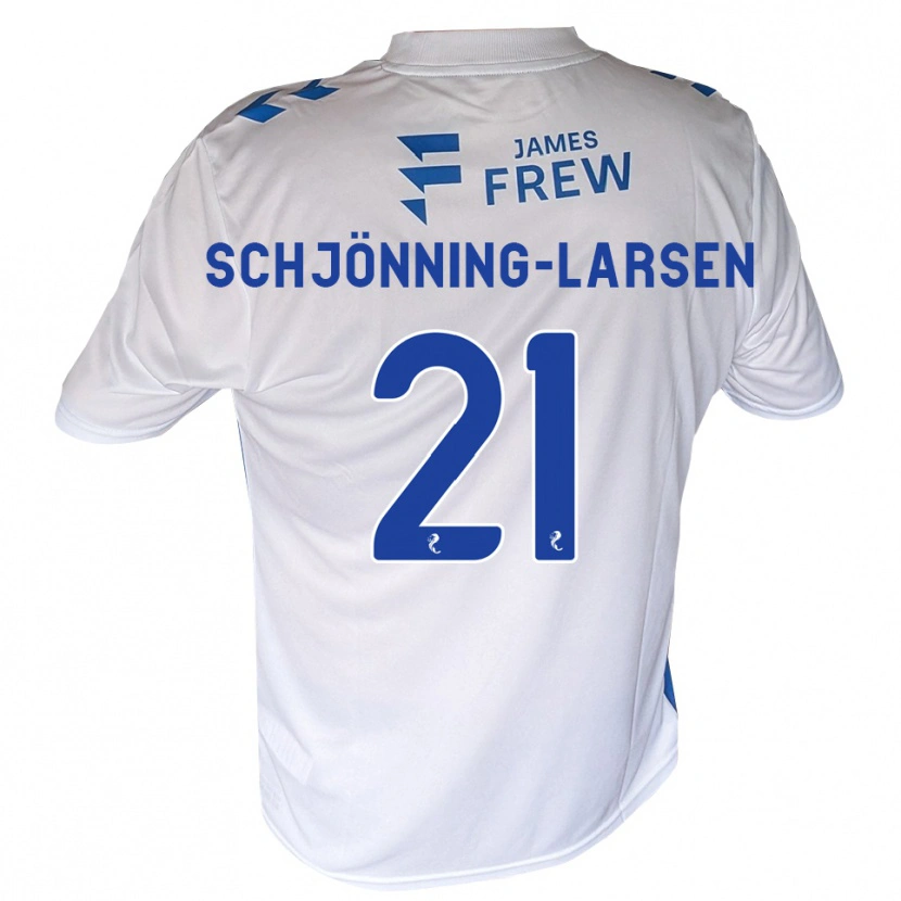 Danxen Kinder Michael Schjönning-Larsen #21 Königsblau Weiß Heimtrikot Trikot 2026/27 T-Shirt Schweiz