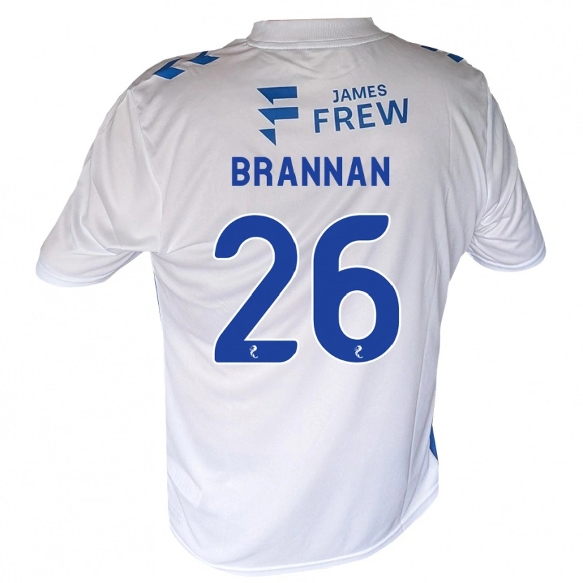 Danxen Kinder Ben Brannan #26 Königsblau Weiß Heimtrikot Trikot 2026/27 T-Shirt Schweiz