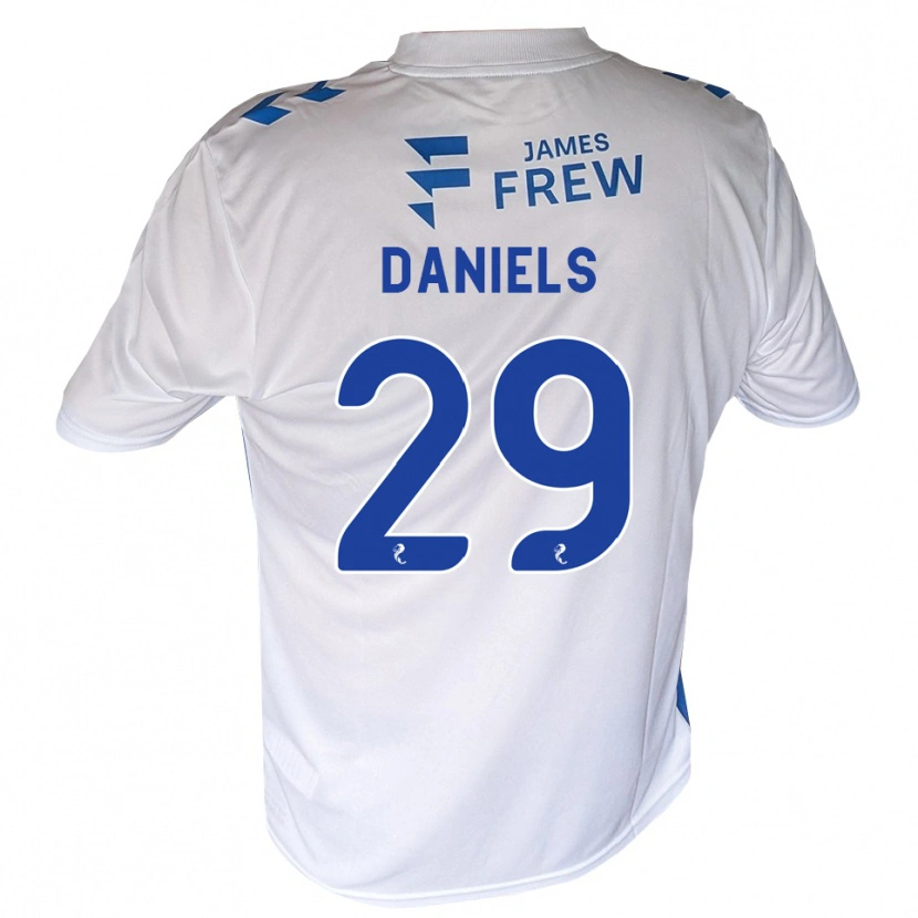 Danxen Kinder Djenairo Daniels #29 Königsblau Weiß Heimtrikot Trikot 2026/27 T-Shirt Schweiz