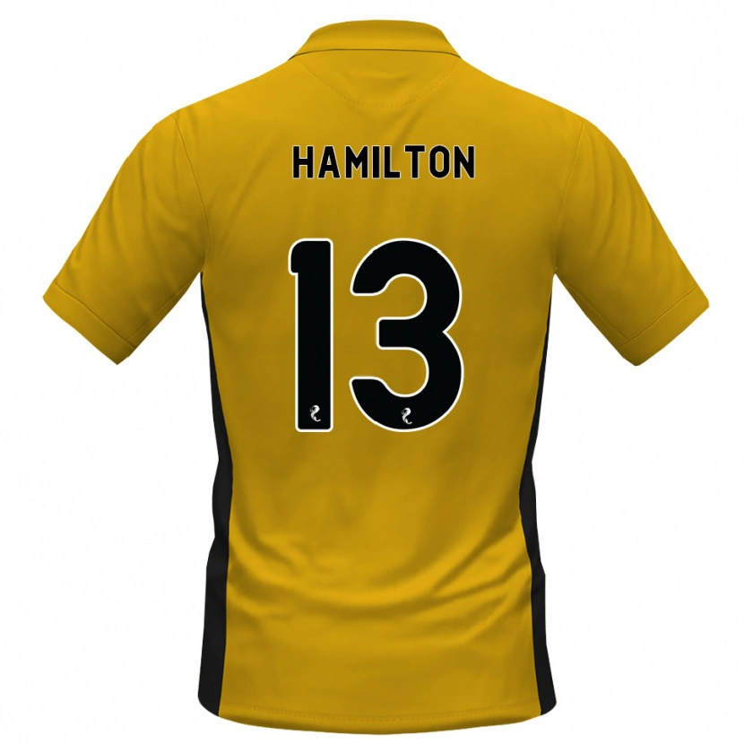 Danxen Kinder Jack Hamilton #13 Orange Schwarz Heimtrikot Trikot 2026/27 T-Shirt Schweiz