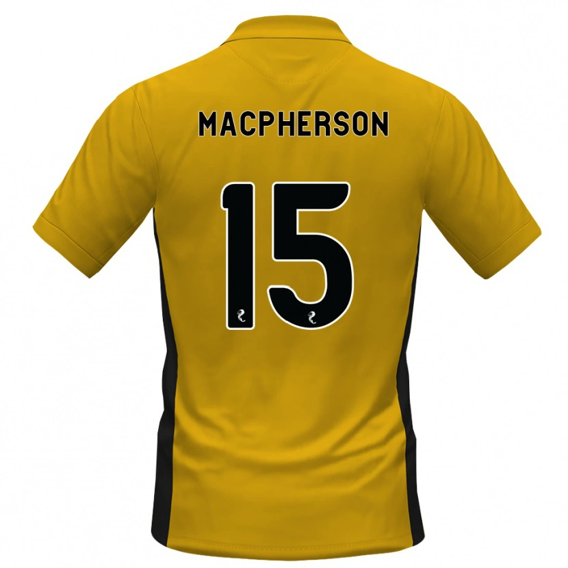 Danxen Kinder Cammy Macpherson #15 Orange Schwarz Heimtrikot Trikot 2026/27 T-Shirt Schweiz