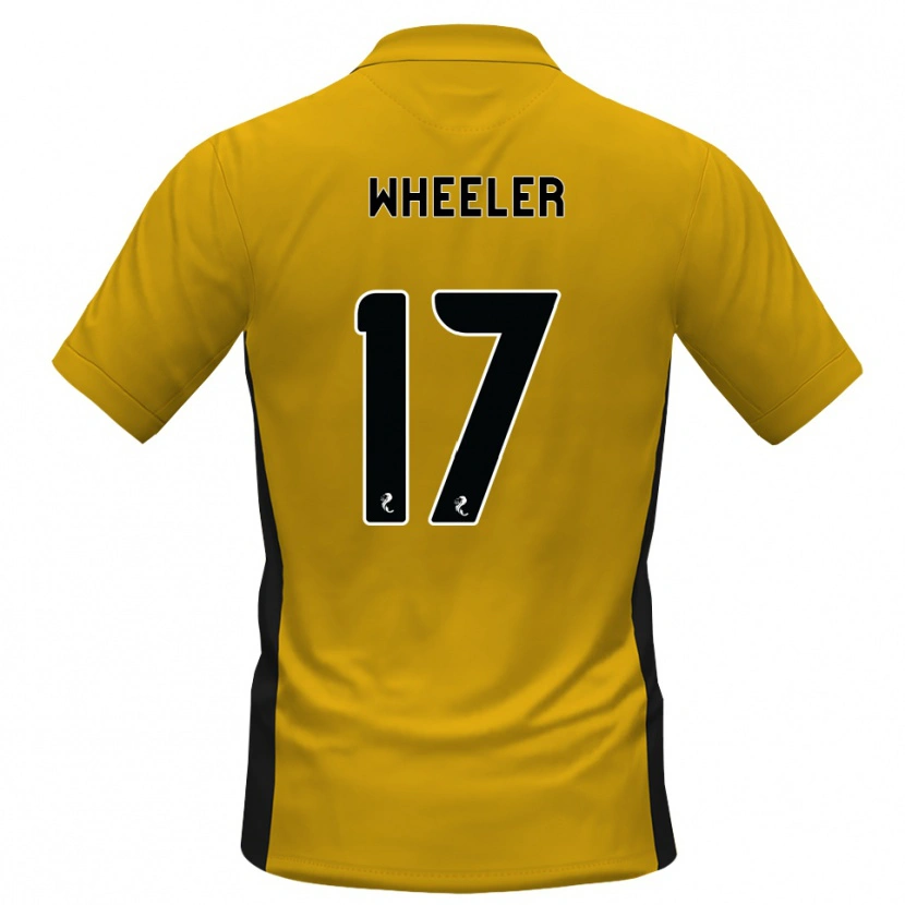 Danxen Kinder Jessica Wheeler #17 Orange Schwarz Heimtrikot Trikot 2026/27 T-Shirt Schweiz