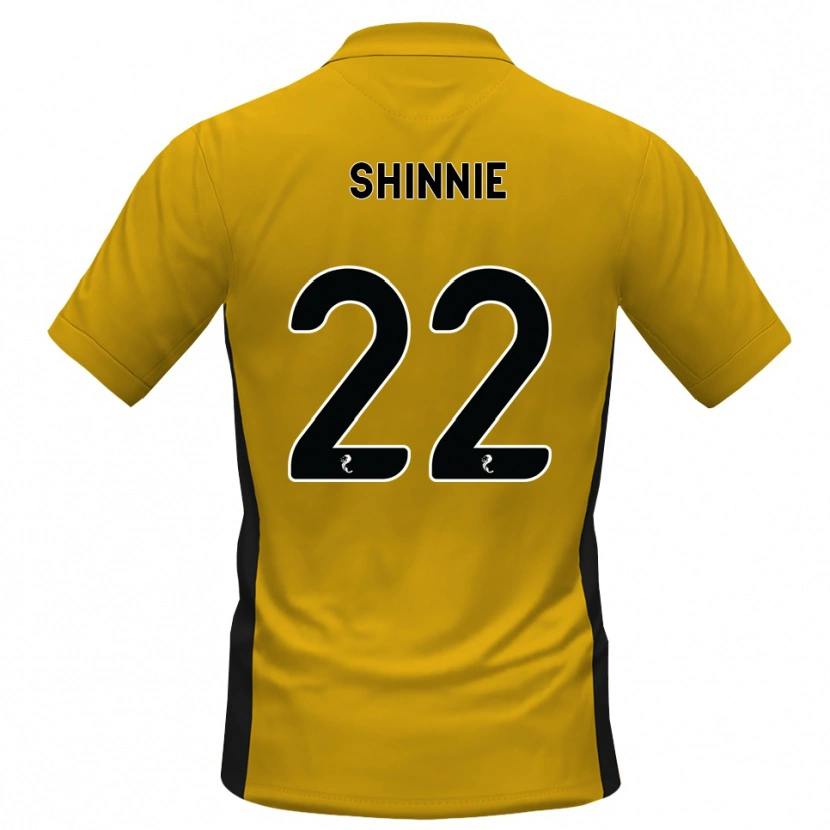 Danxen Kinder Andrew Shinnie #22 Orange Schwarz Heimtrikot Trikot 2026/27 T-Shirt Schweiz
