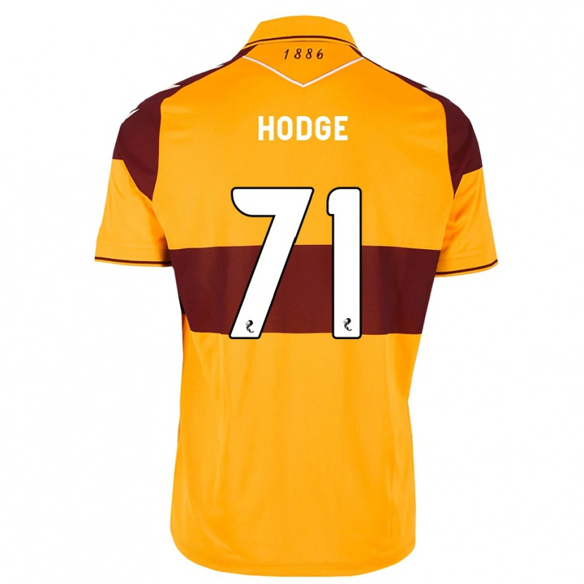Danxen Kinder Joe Hodge #71 Maroon Orange Heimtrikot Trikot 2026/27 T-Shirt Schweiz