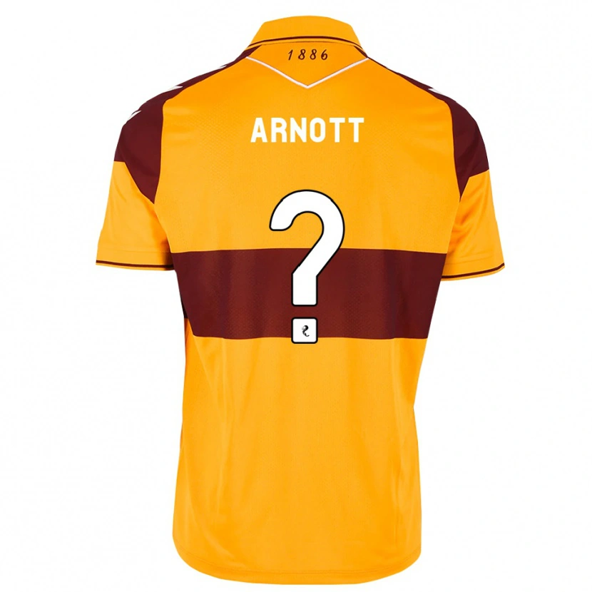 Danxen Kinder Andrew Arnott #0 Maroon Orange Heimtrikot Trikot 2026/27 T-Shirt Schweiz
