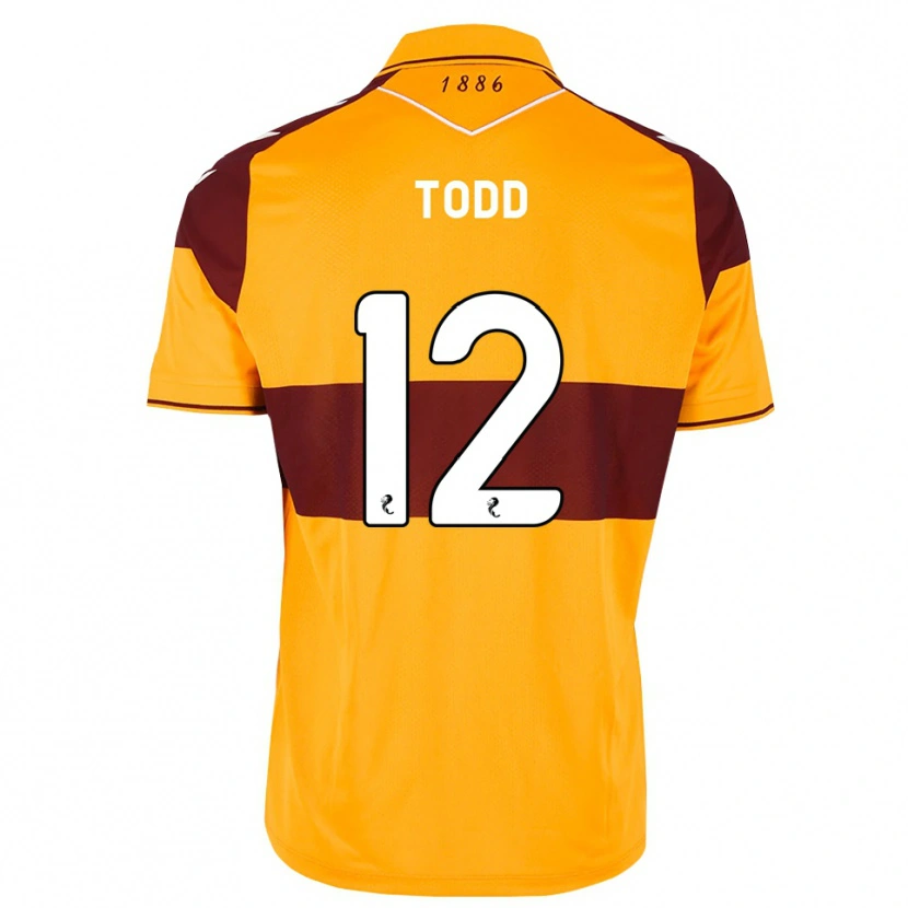 Danxen Kinder Rachel Todd #12 Maroon Orange Heimtrikot Trikot 2026/27 T-Shirt Schweiz