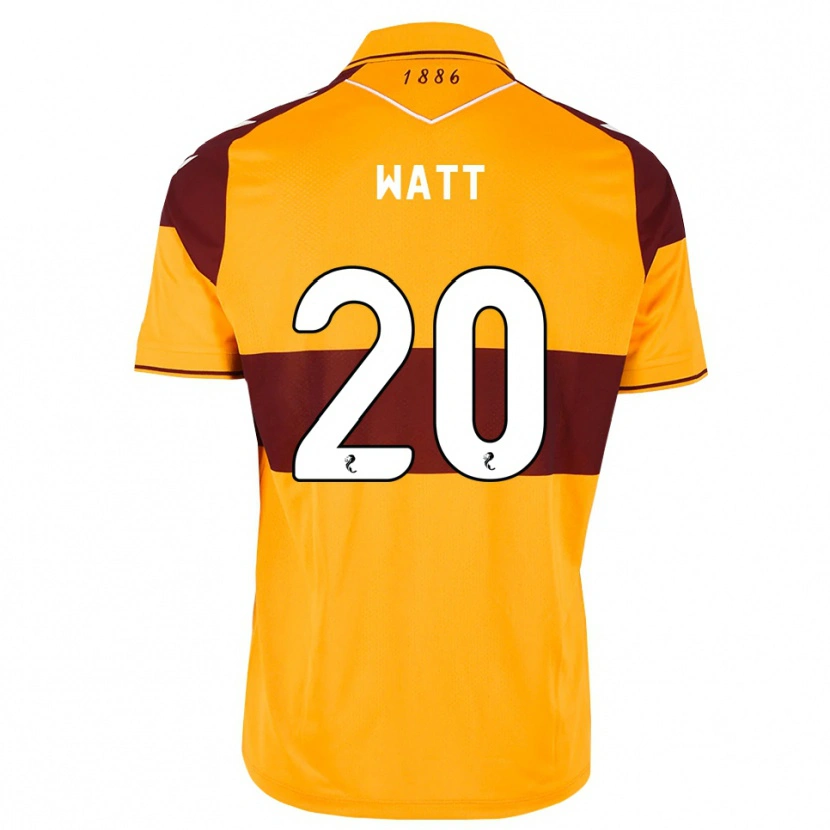Danxen Kinder Elliot Watt #20 Maroon Orange Heimtrikot Trikot 2026/27 T-Shirt Schweiz