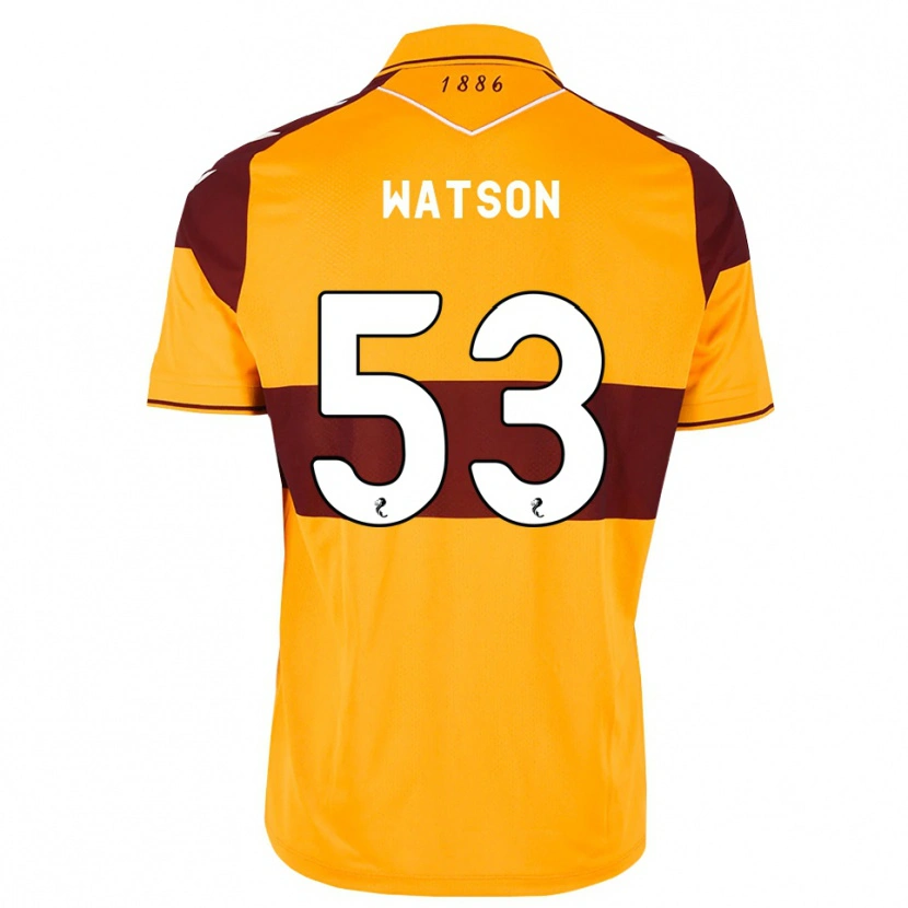 Danxen Kinder Blane Watson #53 Maroon Orange Heimtrikot Trikot 2026/27 T-Shirt Schweiz