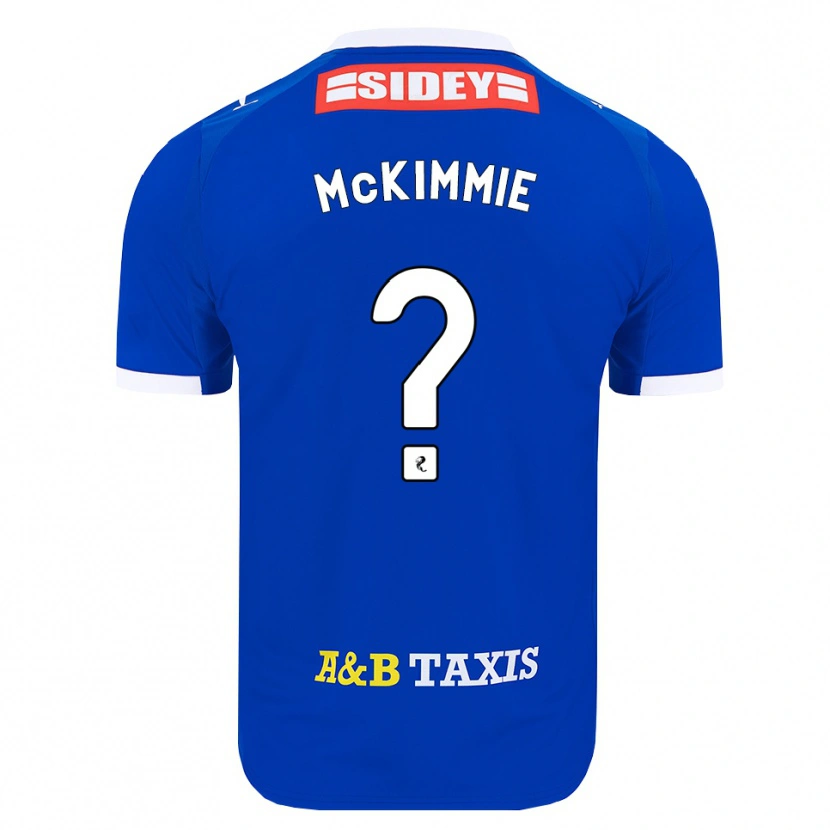 Danxen Kinder Lucas Mckimmie #0 Blau Rot Gelb Heimtrikot Trikot 2026/27 T-Shirt Schweiz