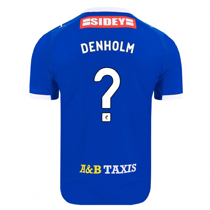 Danxen Kinder Ben Denholm #0 Blau Rot Gelb Heimtrikot Trikot 2026/27 T-Shirt Schweiz