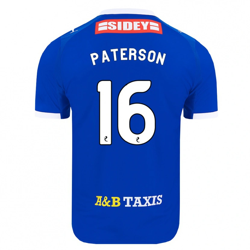 Danxen Kinder Megan Paterson #16 Blau Rot Gelb Heimtrikot Trikot 2026/27 T-Shirt Schweiz