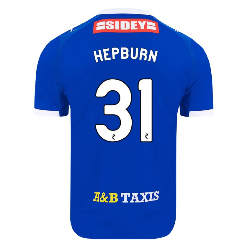 Danxen Kinder Craig Hepburn #31 Blau Rot Gelb Heimtrikot Trikot 2026/27 T-Shirt Schweiz
