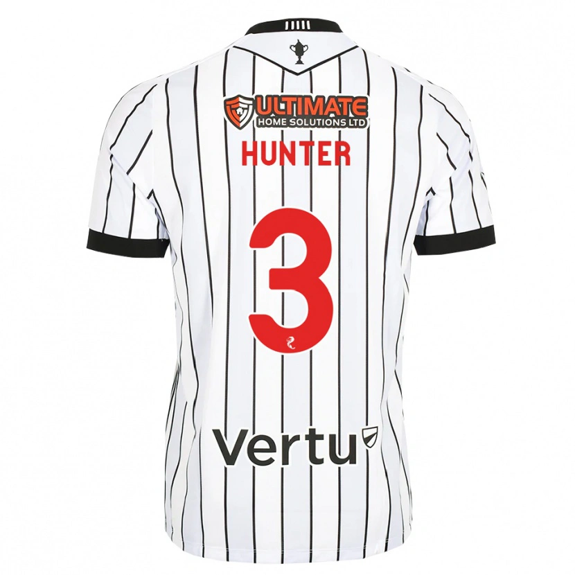 Danxen Kinder Lyle Hunter #3 Weiß Schwarz Rot Heimtrikot Trikot 2026/27 T-Shirt Schweiz
