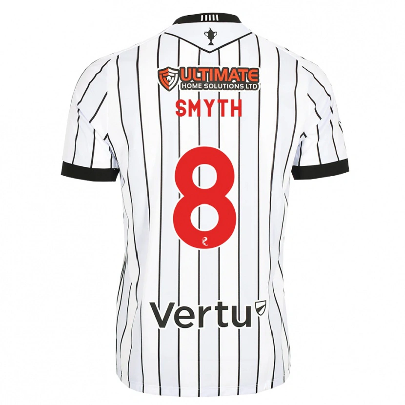 Danxen Kinder Oisin Smyth #8 Weiß Schwarz Rot Heimtrikot Trikot 2026/27 T-Shirt Schweiz
