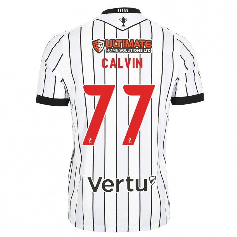 Danxen Kinder Jalmaro Calvin #77 Weiß Schwarz Rot Heimtrikot Trikot 2026/27 T-Shirt Schweiz