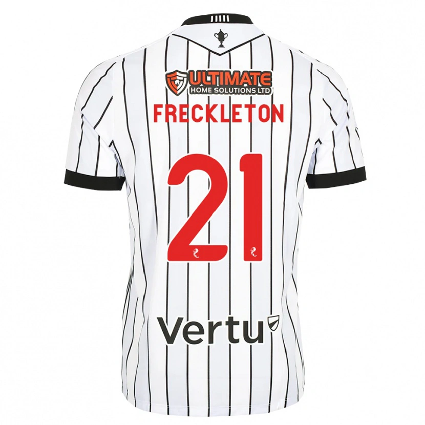 Danxen Kinder Miguel Freckleton #21 Weiß Schwarz Rot Heimtrikot Trikot 2026/27 T-Shirt Schweiz