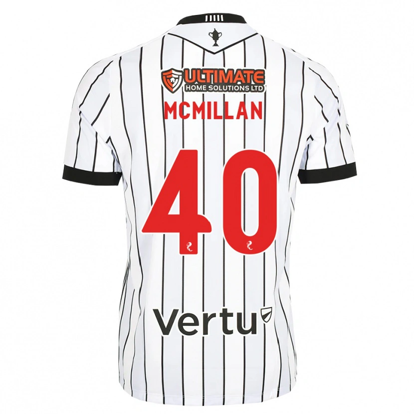 Danxen Kinder Caiden Mcmillan #40 Weiß Schwarz Rot Heimtrikot Trikot 2026/27 T-Shirt Schweiz