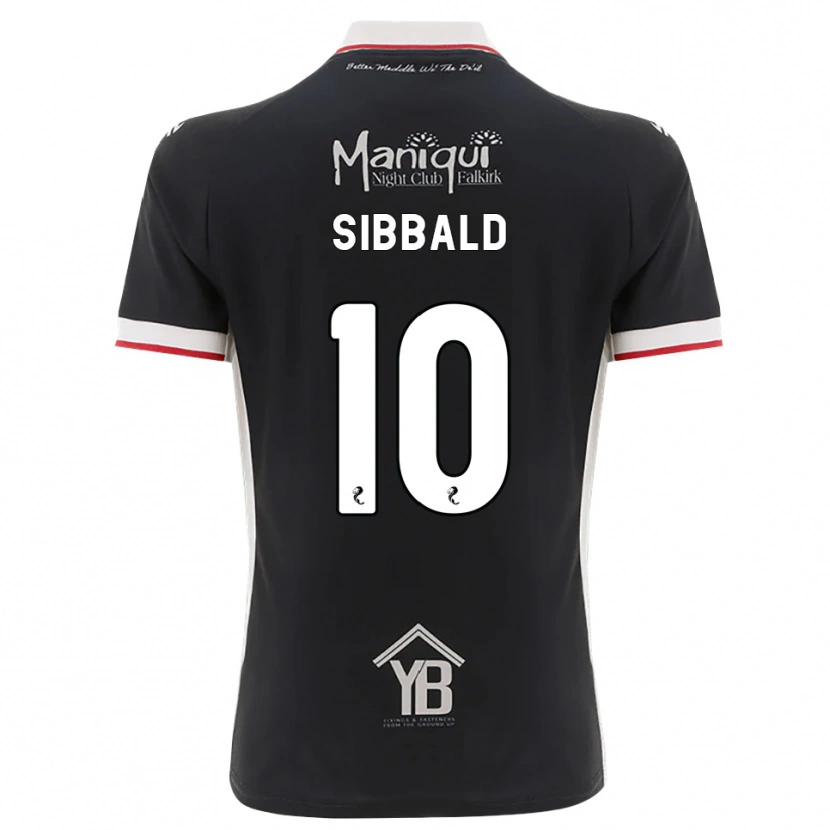 Danxen Kinder Craig Sibbald #10 Schwarz Weiß Rot Heimtrikot Trikot 2026/27 T-Shirt Schweiz