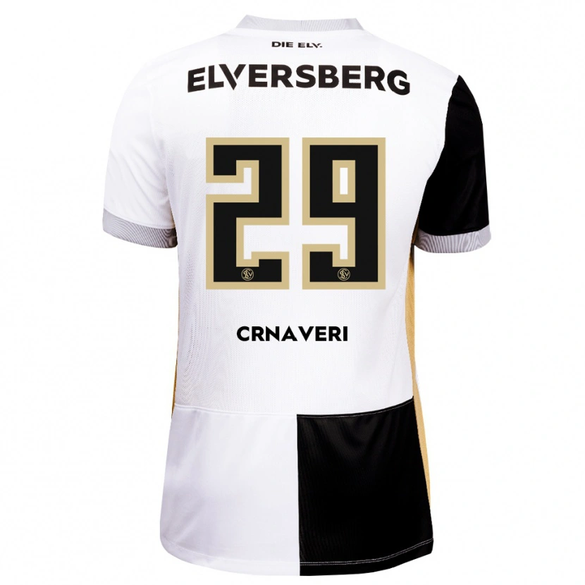 Danxen Kinder Laureta Crnaveri #29 Schwarz Weiß Braun Heimtrikot Trikot 2026/27 T-Shirt Schweiz