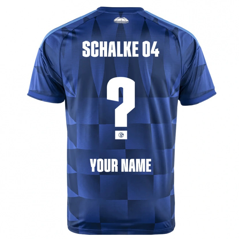 Danxen Kinder Ihren Namen #0 Dunkelblau Gelb Weiß Heimtrikot Trikot 2026/27 T-Shirt Schweiz