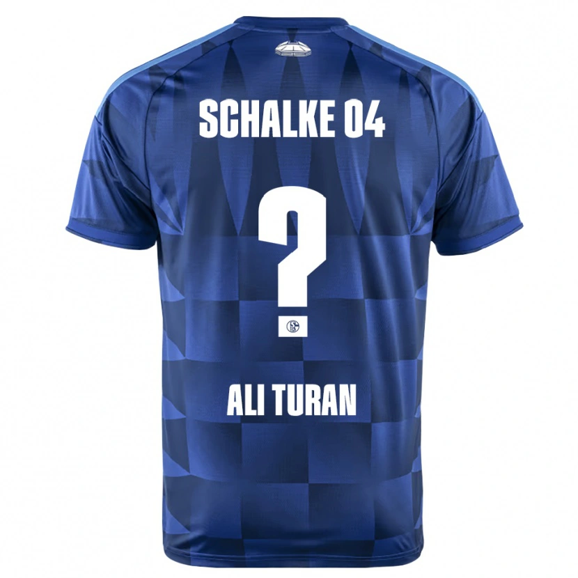 Danxen Kinder Miran Ali Turan #0 Dunkelblau Gelb Weiß Heimtrikot Trikot 2026/27 T-Shirt Schweiz