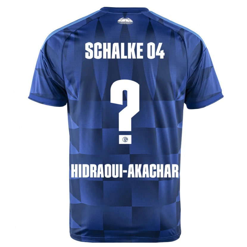 Danxen Kinder Yassin Hidraoui-Akachar #0 Dunkelblau Gelb Weiß Heimtrikot Trikot 2026/27 T-Shirt Schweiz