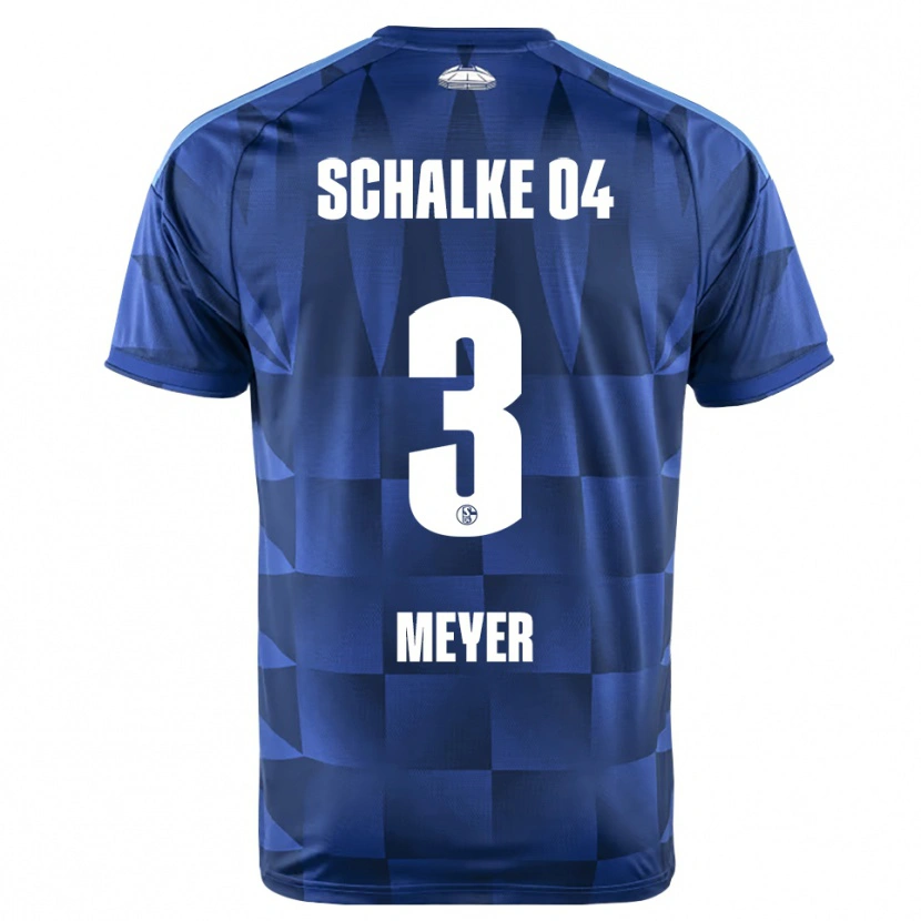 Danxen Kinder Felix Meyer #3 Dunkelblau Gelb Weiß Heimtrikot Trikot 2026/27 T-Shirt Schweiz