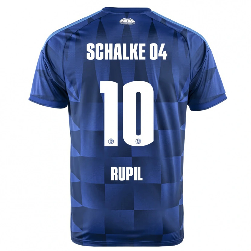 Danxen Kinder Timothé Rupil #10 Dunkelblau Gelb Weiß Heimtrikot Trikot 2026/27 T-Shirt Schweiz