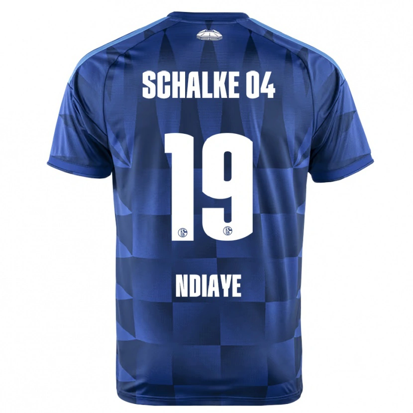 Danxen Kinder Jean-Paul Ndiaye #19 Dunkelblau Gelb Weiß Heimtrikot Trikot 2026/27 T-Shirt Schweiz