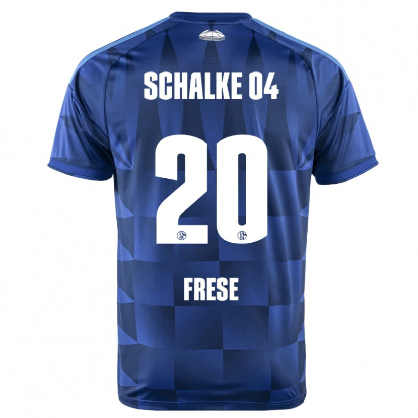 Danxen Kinder Niklas Frese #20 Dunkelblau Gelb Weiß Heimtrikot Trikot 2026/27 T-Shirt Schweiz