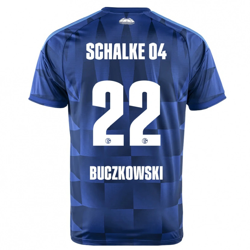 Danxen Kinder Philip Buczkowski #22 Dunkelblau Gelb Weiß Heimtrikot Trikot 2026/27 T-Shirt Schweiz