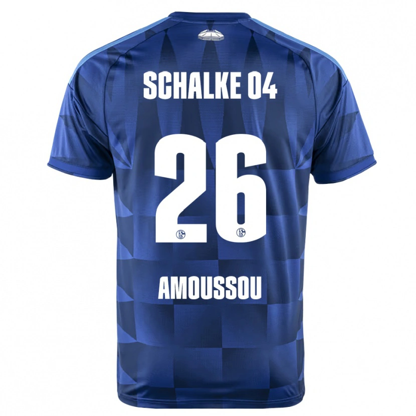 Danxen Kinder Zaid Tchibara #26 Dunkelblau Gelb Weiß Heimtrikot Trikot 2026/27 T-Shirt Schweiz