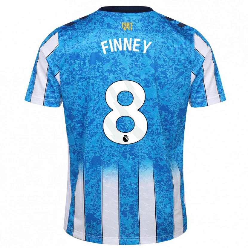 Danxen Kinder Charlie Finney #8 Weiß Blau Orange Heimtrikot Trikot 2026/27 T-Shirt Schweiz