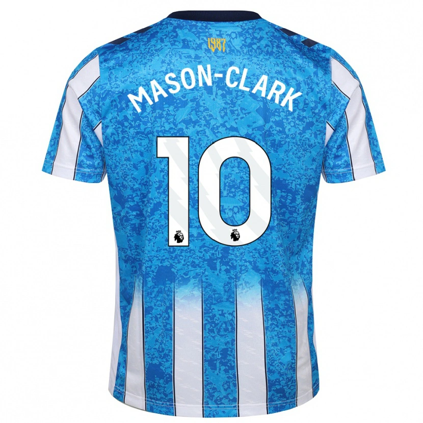 Danxen Kinder Ephron Mason-Clark #10 Weiß Blau Orange Heimtrikot Trikot 2026/27 T-Shirt Schweiz