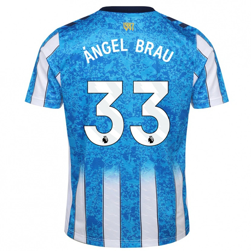 Danxen Kinder Miguel Ángel Brau #33 Weiß Blau Orange Heimtrikot Trikot 2026/27 T-Shirt Schweiz