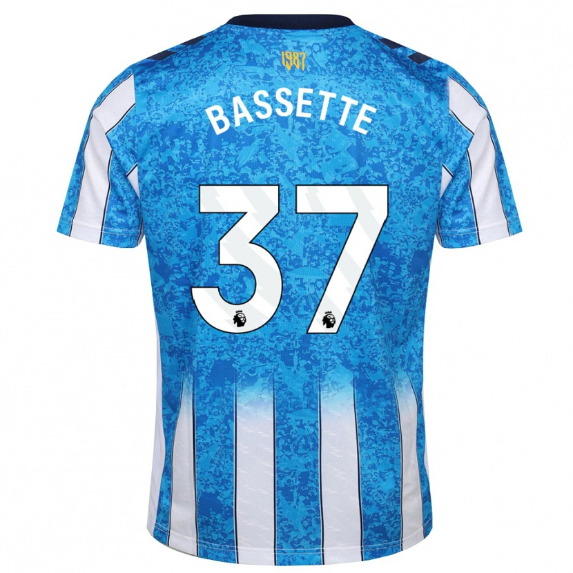 Danxen Kinder Norman Bassette #37 Weiß Blau Orange Heimtrikot Trikot 2026/27 T-Shirt Schweiz