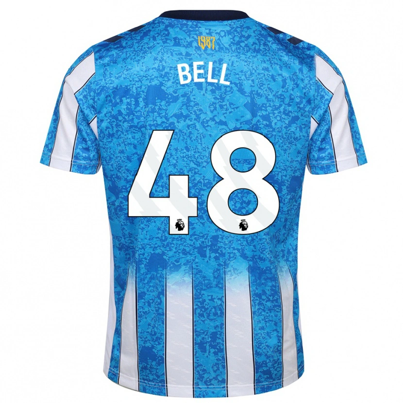 Danxen Kinder Luke Bell #48 Weiß Blau Orange Heimtrikot Trikot 2026/27 T-Shirt Schweiz