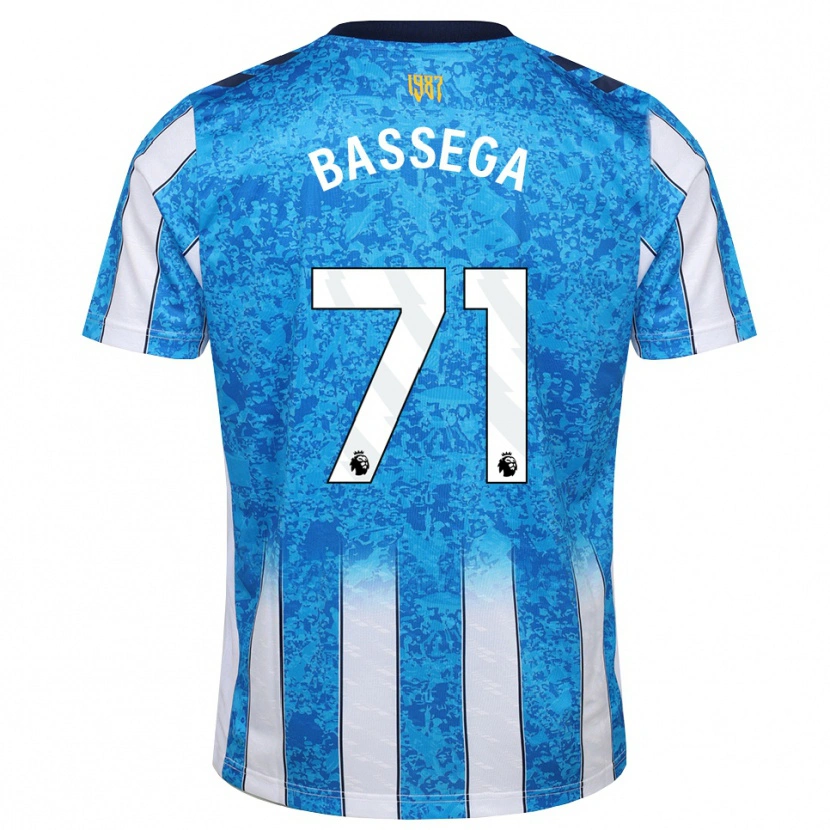 Danxen Kinder Nsemi Bassega #71 Weiß Blau Orange Heimtrikot Trikot 2026/27 T-Shirt Schweiz
