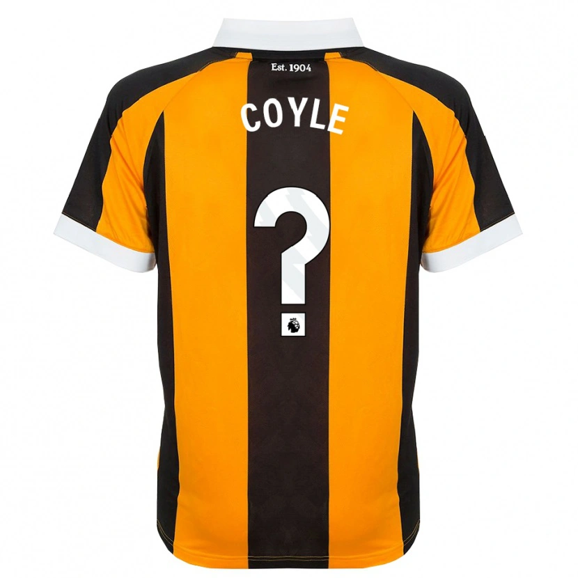 Danxen Kinder Rocco Coyle #0 Orange Schwarz Weiß Heimtrikot Trikot 2026/27 T-Shirt Schweiz