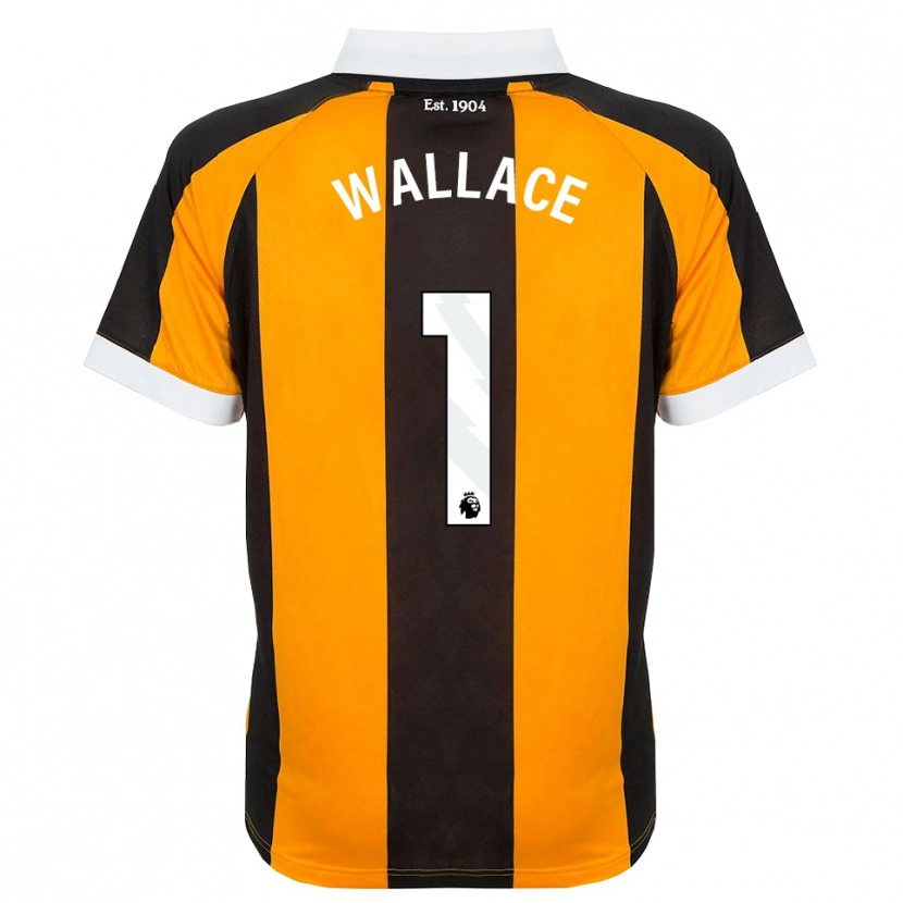 Danxen Kinder Abbi Wallace #1 Orange Schwarz Weiß Heimtrikot Trikot 2026/27 T-Shirt Schweiz