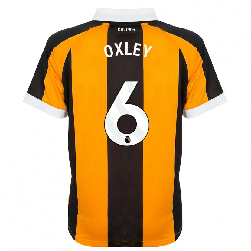Danxen Kinder Tilly Oxley #6 Orange Schwarz Weiß Heimtrikot Trikot 2026/27 T-Shirt Schweiz